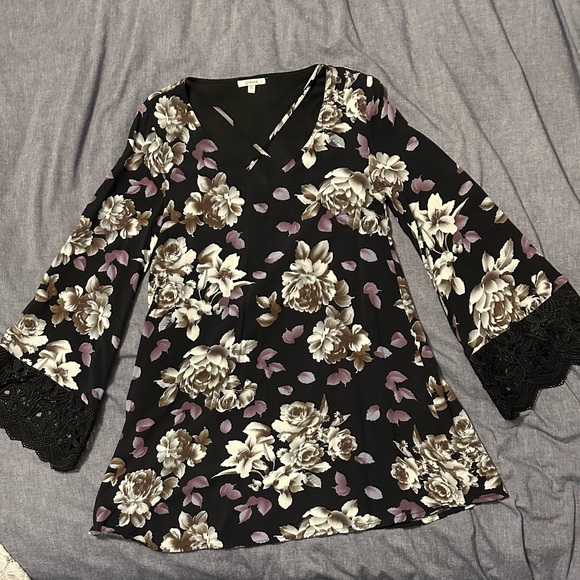 Floral Mini Dress - Picture 2 of 4